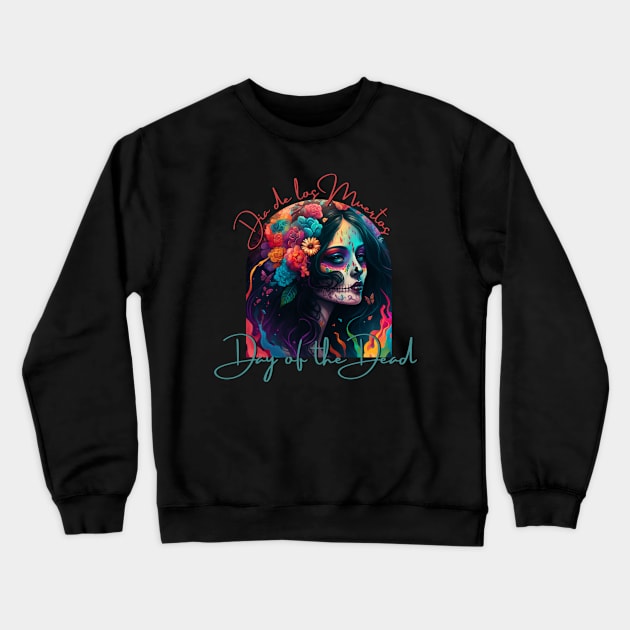 Rainbow Dead Day Crewneck Sweatshirt by TheArtfulAllie